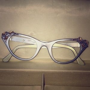 Vintage Tura Frames with silver and gold detail